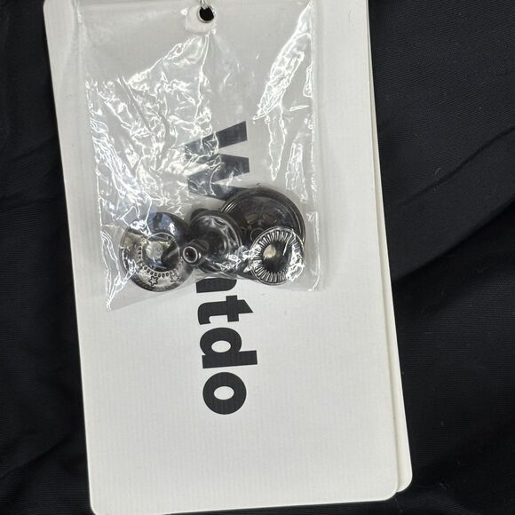 Wantdo Jacket Mens XL Black Hooded Puffer Parka Faux Fur Trim Winter Coat - Picture 4 of 13